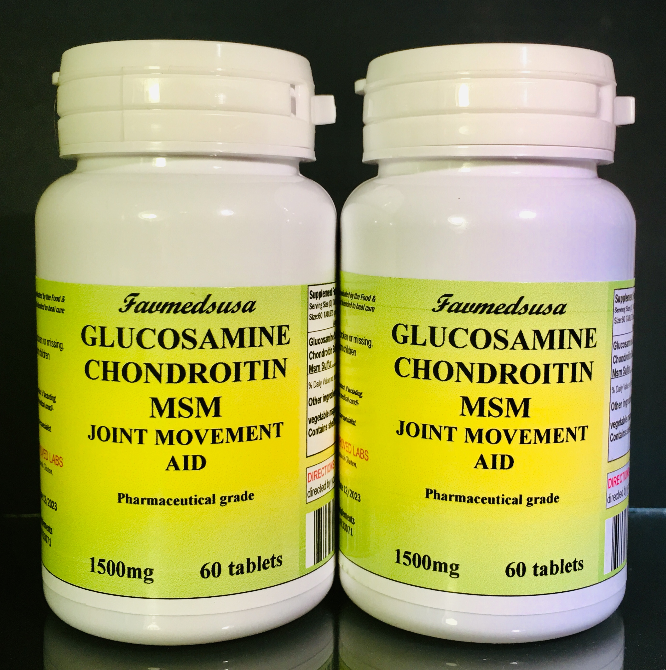 Glucosamine Chondroitin +MSM - 120 (2x60) tablets